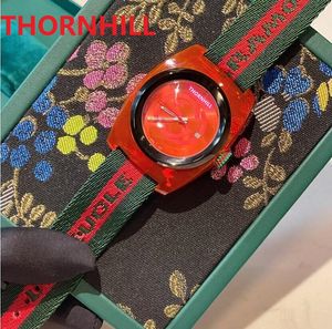 Top vente Fashoin marque montres à quartz 38mm vert rouge nylon tissu amant montre de haute qualité hommes femmes robe populaire décontracté super montre-bracelet Valentine cadeau