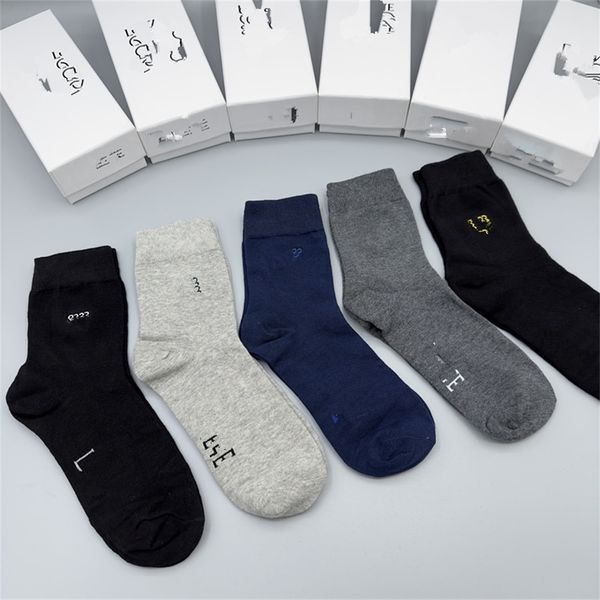 Top vente hommes femmes chaussettes de luxe bas de laine de haute qualité rues seniors chaussettes de genou confortables Designer c3