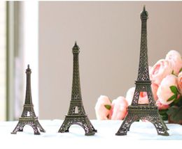Top Selling Metal Eiffeltoren Model voor huisdecoratie 1Set = 3 stuks