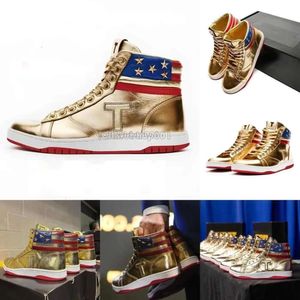 Zapatos casuales de baloncesto T Trump más vendidos The Never Surrender High-tops Designer 1 TS Running Gold Custom Men Outdo Sneakers Comft Spt Trendy Lace-up con 146