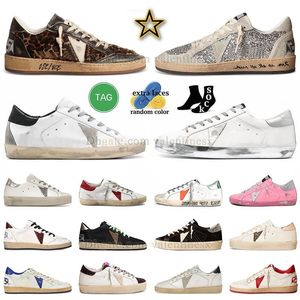 Top Series Do Old Dirty Superstar Chaussures décontractées Golden Super Goode Designer Chaussures Star Italie Brand Sneakers Super Star Luxury Dirtys White Outdoor Shoes Taille 35-46