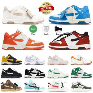 Top Series Out Of Office Sneaker White Chaussures White Off Off Hommes Chaussures de course Blanc Black Navy Bleu Vintage Whiteshoes Détectés Casual Sports Sneakers Trainers 36-45