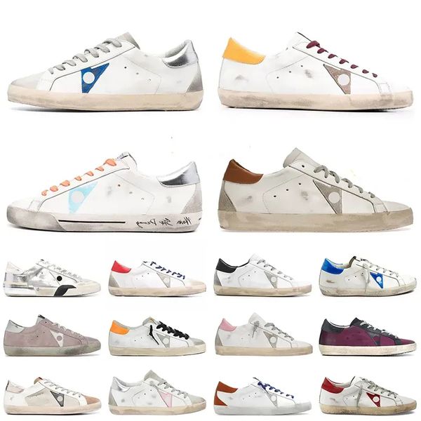 Top Series Superstar Casual Designer Chaussures Italie Brand Sneakers Super Star Dirtys White Do Old Dirty Outdoor Shoes Taille 36-46