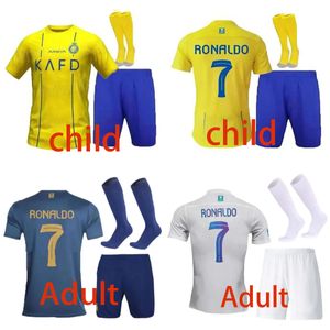 Top court kits de football pour enfants al Nass Jerseys de foot
