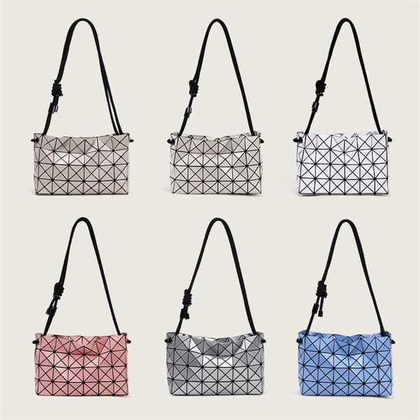 Top Sacs à bandoulière Géométrie Tofu Sac Nouveau Cordon Oreiller Polyvalent Simple Seau D'eau Tendance Un Bandoulière Pour Femmes Designer Sacs À Main Fourre-tout 240311