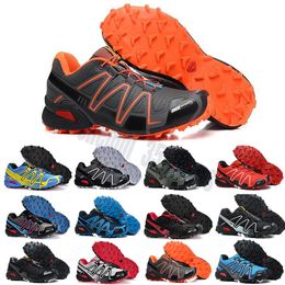 Top Speed Cross 3 CS Hombres Mujeres Zapatillas deportivas para correr al aire libre SpeedCross Run Negro Verde Rojo Azul Entrenador Zapatillas deportivas para hombre tamaño 36-46 cq01