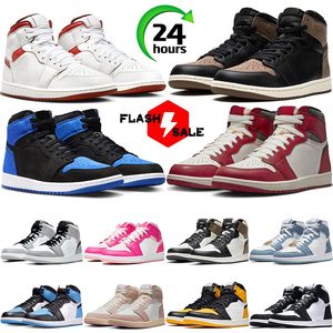 nike air jordan 1 retro aj1 Earth Linen Israfil Zyon Yecheil Yeezreel Cream baskets de sport pour femmes mode de plein air