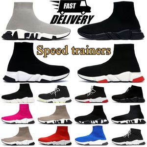 balencaigas shoes balenciaga's shoes designer shoes Black White balanciaga Graffiti White Black Red Beige Clear Sole Lace-up mens trainers sneakers Plate-forme trainers