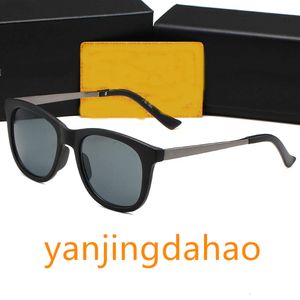 Top gafas de sol diseñador para mujer para hombre gafas senior para mujer gafas marco vintage metal gafas de sol