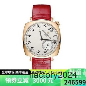 Top Swiss VacherosConstantin Zwitsers Automatisch horloge in het buitenland Kloon Deep Masterwerken Red Band 1100SVVI