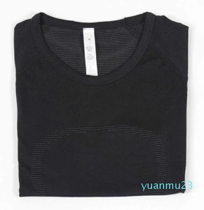 Top T-shirt Slim Fit Licht sneldrogend sportshirt Wicking Knit Fitness Ademend