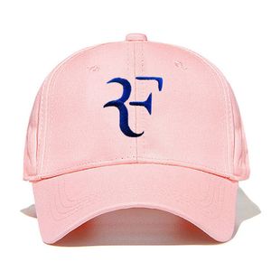 Top Tennis Cap Grossiste-Roger Federer tennis chapeaux wimbledon RF tennis chapeau casquette de baseball han édition chapeau chapeau de soleil