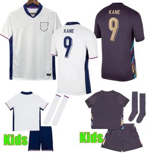 Engeland voetbalshirt 2024 25 Soccer Jerseys Saka Foden Bellingham Rashford Engeland Kane Sterling Grealish National Team voetbal Red Shirts White Blue Woman