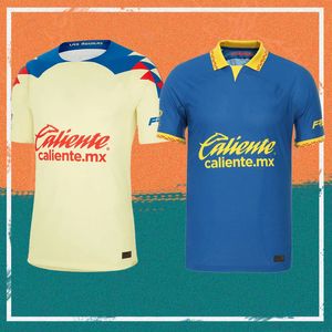 Maillots de football LIGA MX Club America 2023 23/24 10 # D.VALDES PEDRO B.RODRIGUEZ FIDALGO R.MARTINEZ chemise A.ZENDEJRS HENRY F.VINAS Uniforme de football