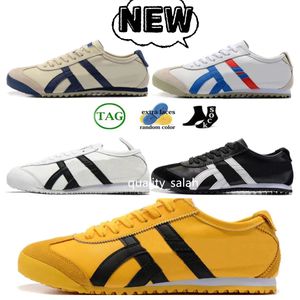 Top Tiger Mexico 66 serie hardloopschoenen canvas lifestyle sneakers zwart zilver wit blauw geel beige lage vrouwen mannen mode trainers loafer 36-45