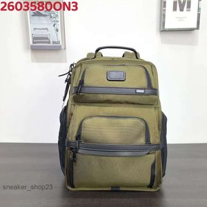 Top Tumiis Chestbag Designer Fashion Backpack Mens Initialen Ballistische Nylon Business Commuter Travel Multi Pocket