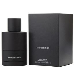 Top Version Quality Brand ombre Le cuir Perfume Unisexe Eau de Parfum 100 ml de parfum de parfum Spray longue durée