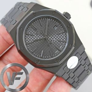 Top VFactory Black Sapphire 41mm Montres de luxe pour hommes montres de haute qualité Mode 2813 Mouvement automatique Montres mécaniques Montres-bracelets