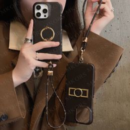 Top Vogue Designer Cell Pone Case pour iPhone 15 Pro Max 14 13 12 Pro Max à l'épreuve du pare-chocs Scorcar