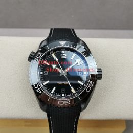 Top VS Factory Luxury Herr Sport GMT Watch Quarter Orange 8900 Automatisk Mekanisk Rostfritt Stål Klocka Lysande och vattentät Simning Dykning Seahorsn 600