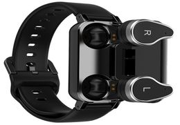 Top Watch NDW01 HIFI geluidskwaliteit TWS oortelefoon Sportgezondheid monitoring smartwatch twee in één oordopjes horloges smartWristba6530910