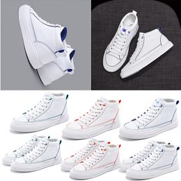 top femmes toile plat chaussures triple blanc rouge vert bleu tissu confortable formateurs designer baskets 35-40