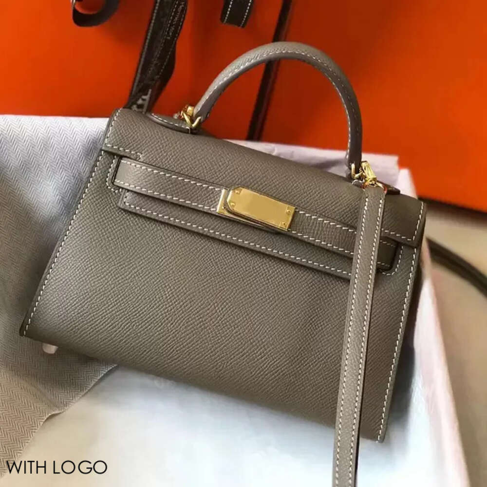 Top Women's 10+ borse da 19 cm mini epsom borse borse a mano filo di design ed design borse classiche in pelle di moda s