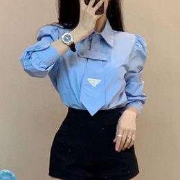 Top Women's Blouses 2024 Designer Shirts Fashion Classic Classic Summer Coldie Puff Sleeve Blouses Casual Long Spring Office Lady Shirts