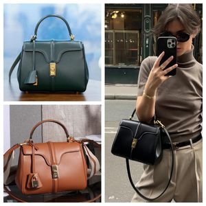 Top damesontwerper Handtas klassieke triomfkeuzevaart tas crossbody tas schoudertas echte lederen tas hoogwaardige zwarte napa +met originele doos