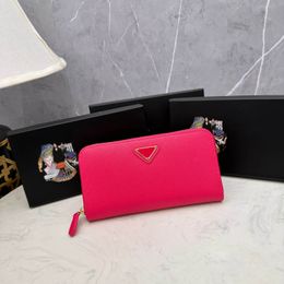 Top para mujer Carteras Zippy Diseñador Cartera Monedero Titular de la tarjeta Caja original Cuero genuino Carteras largas clásicas Cuero de vaca Cremallera Bolso Carteras delgadas Alta calidad