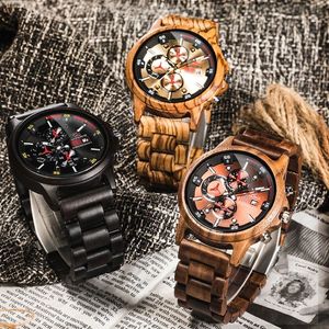 Top Houten Horloge Mannelijke Relogio Masculino Horloges Mannen 2019 Houten Horloge Sport Klok Digitale Heren Watches3102