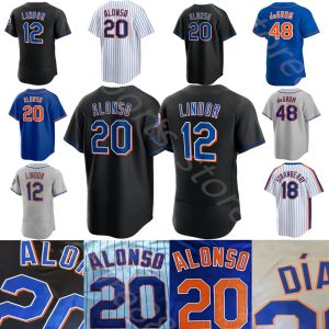 Top1 Custom S-4xl Pete Alonso Starling Marte Francisco Lindor Jacob Degrom Justin Verlander Carlos Correa Luis Guillorme Max Scherzer