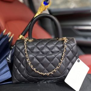 Top10A Miroir Qualité Designers Femmes Classique Flap Sac Mini Sac Carré Moyen Double Flap Sacs Jumbo Noir Matelassé Bourse Maxi Cuir Véritable Caviar Agneau Sac À Main