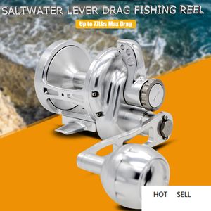 Spinning Reels Topline Tackle Jigging Visserijwiel CNC Legering Volledig metaal Slow Jig Fishing Reel zoutwaterboot