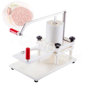 Topnotch handmatige hamburgervorming machine ronde processor rundvlees burger druk op patty maker