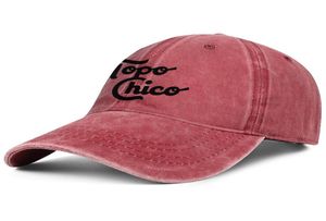 Topo Chico Mineraalwater frisdrank water Unisex denim baseball cap op maat cool team stijlvolle hoeden Vintage oud Wit marmer Amerikaanse vlag1320754