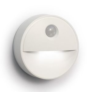 Topoch LED Night Light Sensor PIR Lot de 3 lampes de garde-robe sans fil à piles pour éclairage intérieur adhésif pour couloir, escalier, armoires de cuisine