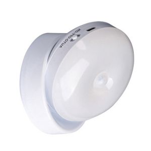 Tokili Luz nocturna para inodoro, lámpara LED con sensor de movimiento, carga USB, luz nocturna para guardería, aplique de pared direccional para dormitorio, armario, cocina, gabinete, iluminación de escalera