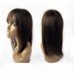 Toppers 100% cheveux humains épais Toppers pour femmes morceau de cheveux brésiliens perruque naturelle 3 Clips dans les Extensions de cheveux pour cheveux clairsemés non Remy