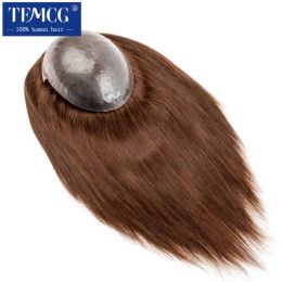 Toppers Topper voor vrouwen Geïnjecteerd Polyskin Haar Topper Chinese Culticle Remy Haarstukjes voor Vrouwen 14 "16" Toupetje Vrouwen