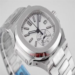 Montres TOPQuality 40 5mm Nautilus 5980 1R-001 5980R 18k Or Rose Verre Saphir Asie Transparent Mécanique Automatique Montre Pour Homme223x