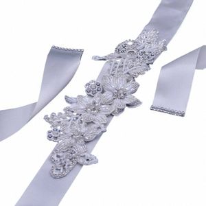 Topqueen Bridal Beads Belt for Wedding Dr Woman Ladies Party Robe Fr Belt For Handmade Applique Acless S112 G1MA #