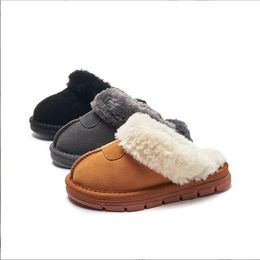 Tops Kids niños pequeños Tasman zapatillas Tazz zapatillas para bebés tobogán de piel de piel de piel de piel de oveja clásica ultra mini botas de invierno botas de gamuza deslizantes
