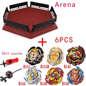 Tops Draagraketten Beyblade Burst Set Speelgoed met Starter en Arena Bayblade Metal God Blayblade Top Bey Blade Blades Speelgoed 240312