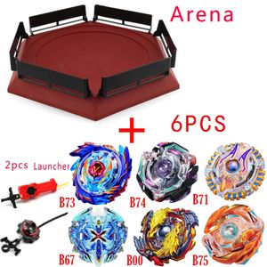 Tops Launchers Beyblade Burst set speelgoed met starter en arena bayblade metal god blayblade top bey mesbladen 240418