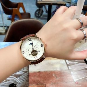 Hauts de luxe en cuir mécanique automatique femmes en acier inoxydable montre automatique sport femmes montres tourbillon hommes montres women Mechanical Watches c-212