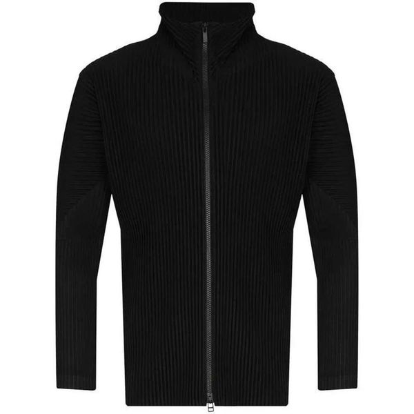 Tops Man Diseñador Jackets para hombres Miyake platean hombre issey platean top top de cuello alto chaqueta casual abrigo streetwear