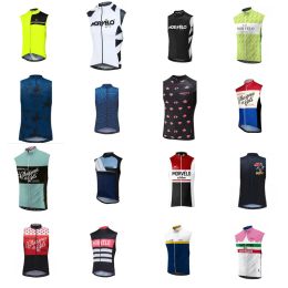 Tops Morvelo Team Cycling Sans manches Jersey Vest Man 2018 New Bicycle Outdoor High Quality Mountain Bike Sportswear Ropa Ciclismo C2219