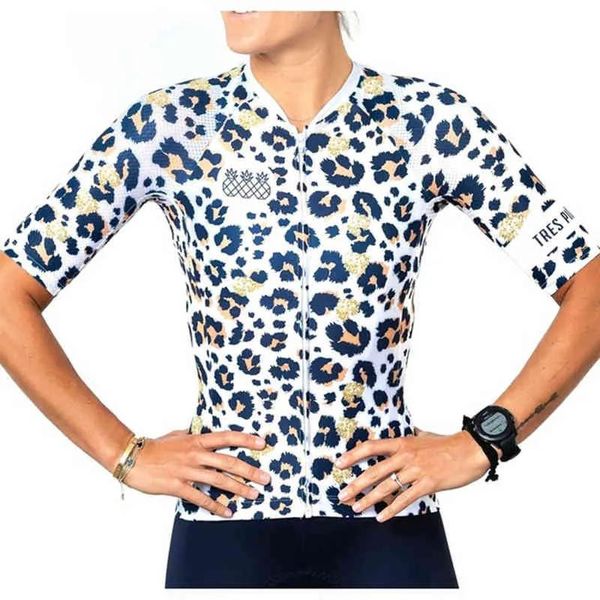 Hauts nouveau maillot de cyclisme pour femmes TRES PINAS été respirant chemise de cyclisme vélo cuissard ensemble vtt vêtements de course Vestido Feminino T