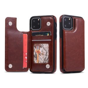 Topsell pour iPhone 11 Pro Xs Max Xr Wallet Case de luxe en cuir PU Téléphone couverture de cas avec carte Machines à sous pour Samsung